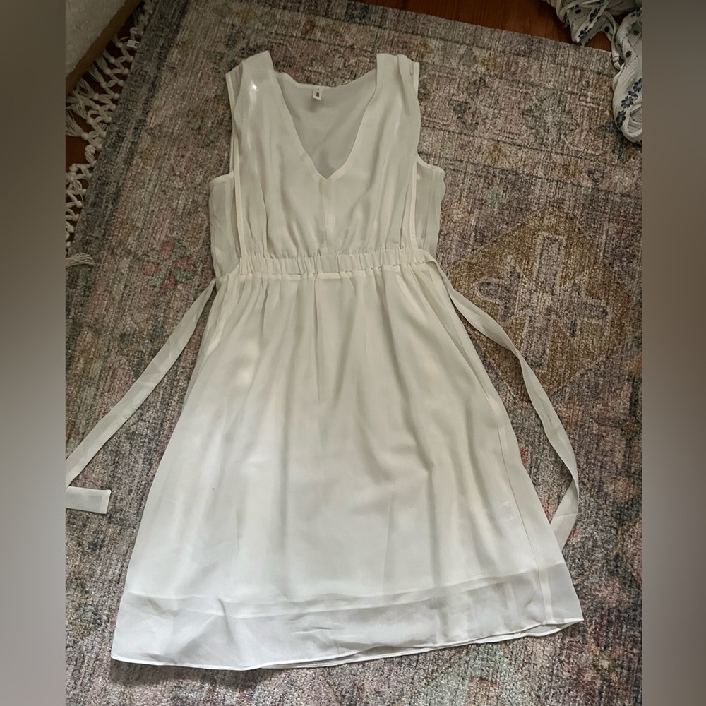 White Graduation Dress